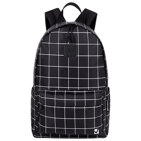 Рюкзак BRAUBERG POSITIVE универсальный, карман-антивор, &quot;Checkered&quot;, 42х28х14 см, 271684