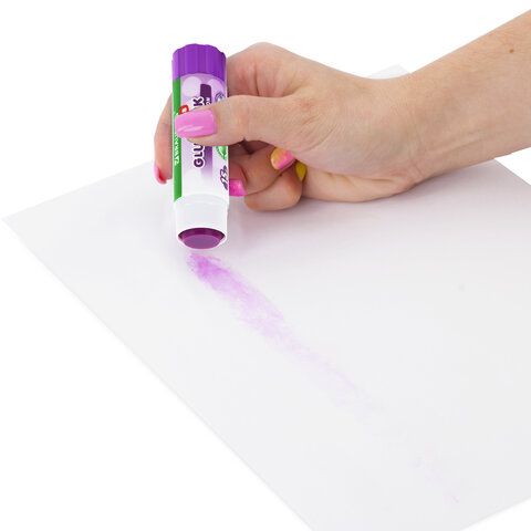 Клей-карандаш BRAUBERG KIDS 20 шт. 15 г, обесцвечивающийся после высыхания, 271711