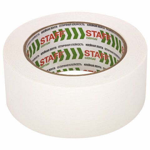 Клейкая лента малярная креппированная 48 мм x 40 м, КОМПЛЕКТ 6 шт., STAFF "BIG PACK", 271957