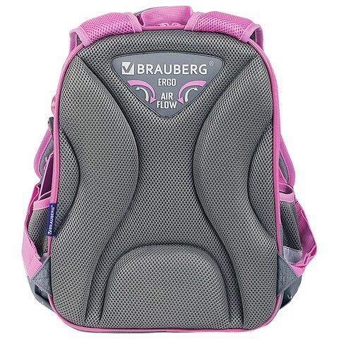 Ранец BRAUBERG QUADRO, 3 отделения, с брелком, &quot;Anime friends&quot;, 37х28х18 см, 272022
