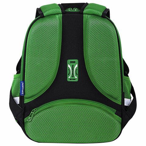 Ранец BRAUBERG FIT, 2 отделения, &quot;Night warrior&quot;, 38х27х14 см, 272023