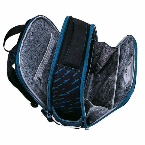 Ранец BRAUBERG FIT, 2 отделения, &quot;Super car&quot;, 38х27х14 см, 272024