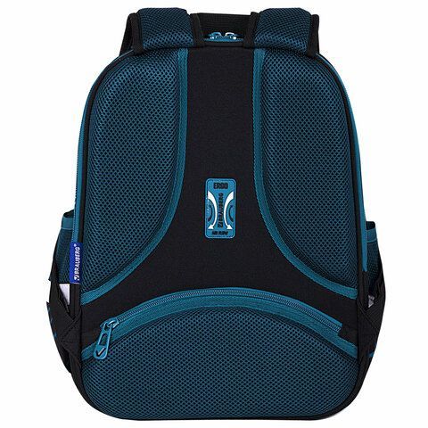 Ранец BRAUBERG FIT, 2 отделения, &quot;Super car&quot;, 38х27х14 см, 272024