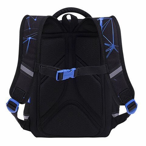 Ранец BRAUBERG LIGHT, 1 отделение, с брелоком, &quot;Evil robot&quot;, 3D-панель, 36х26х13 см, 272028