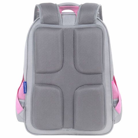 Рюкзак BRAUBERG SOFT, 2 отделения, 3 кармана, &quot;Sleepy cat&quot;, СВЕТЯЩИЙСЯ, 40х31х15 см, 272035