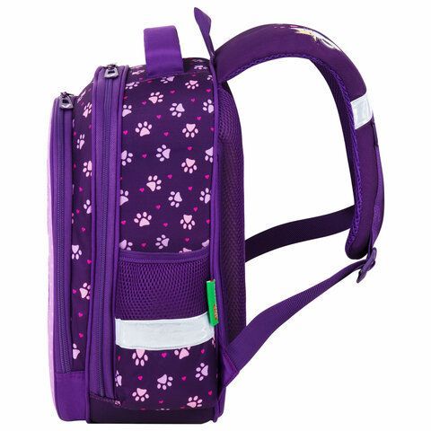 Ранец BRAUBERG KIDS STANDARD, 2 отделения, &quot;Playing kittens&quot;, 36х28х14 см, 272038