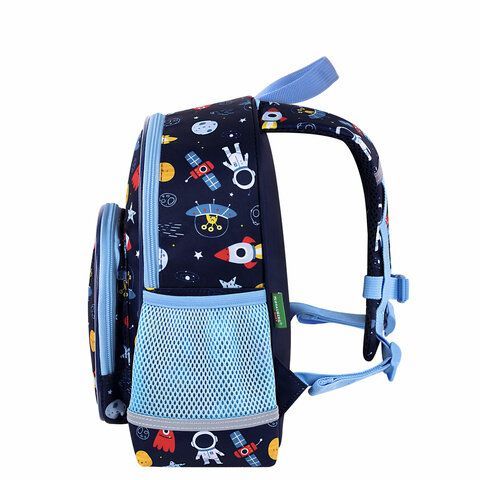 Рюкзак BRAUBERG KIDS PLAY детский, 1 отделение, 3 кармана, &quot;In space&quot;, 29х23х12 см, 272051