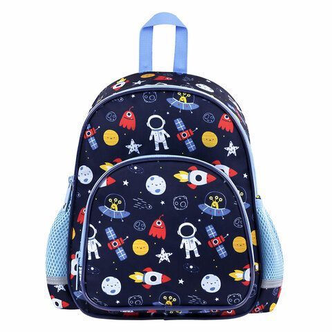 Рюкзак BRAUBERG KIDS PLAY детский, 1 отделение, 3 кармана, &quot;In space&quot;, 29х23х12 см, 272051