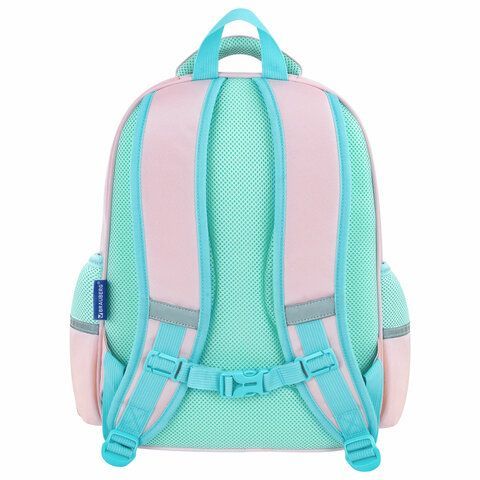 Рюкзак BRAUBERG SNAP, 2 отделения, 3 кармана, &quot;Light pink&quot;, 39х28х16 см, 272067