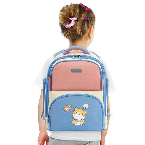 Рюкзак BRAUBERG CLASSIC, легкий каркас, премиум материал, &quot;Tender&quot;, бежевый, 37х32х21 см, 272090