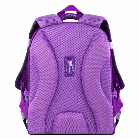 Ранец BRAUBERG KIDS START, 1 отделение, 2 кармана, &quot;Sweet cheeks&quot;, велюровая панель, 35х26х13см, 272093