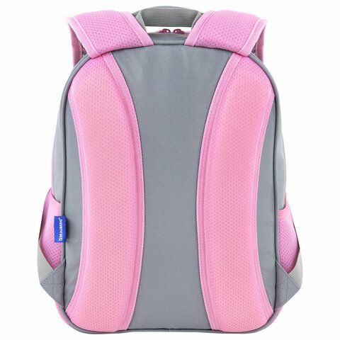 Рюкзак BRAUBERG OPTIMA, 2 отделения, с брелоком, &quot;Curious bunny&quot;, 36х27х18 см, 272098