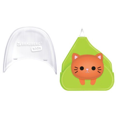 Корректирующая лента BRAUBERG KIDS Котенок, 5 мм х 6 м, корпус ассорти, блистер, 272494