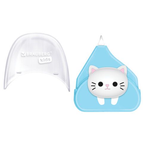 Корректирующая лента BRAUBERG KIDS Котенок, 5 мм х 6 м, корпус ассорти, блистер, 272494