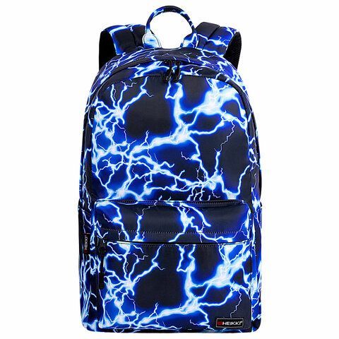 РЕЗЕРВ Рюкзак HEIKKI DREAM универсальный с карманом для ноутбука, Lightning, 42х26х14, 272530
