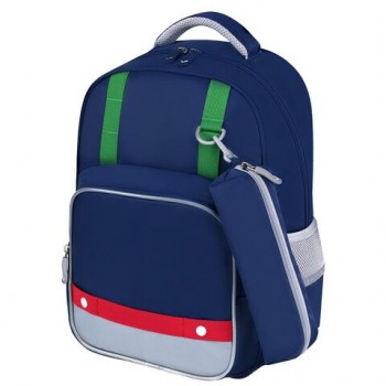 Рюкзак BRAUBERG KIDS MODE с пеналом в комплекте, 1 отделение, Color mood, 39х28x15 см, 273126