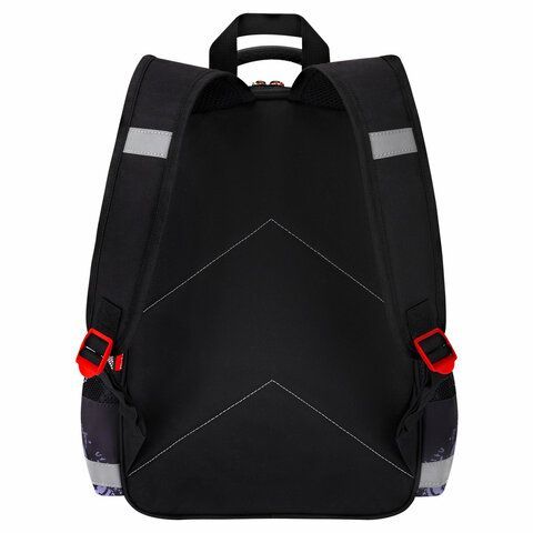 Рюкзак ПИФАГОР SCHOOL, 1 отделение, 3 кармана, Street race, 38x28х14 см, 273169