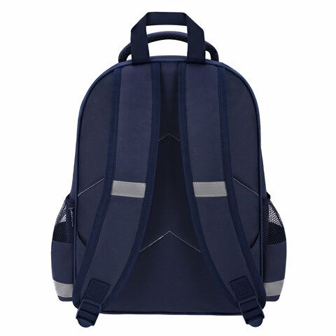Рюкзак ПИФАГОР SCHOOL, 1 отделение, 3 кармана, Speed bolid, 38x28х14 см, 273170