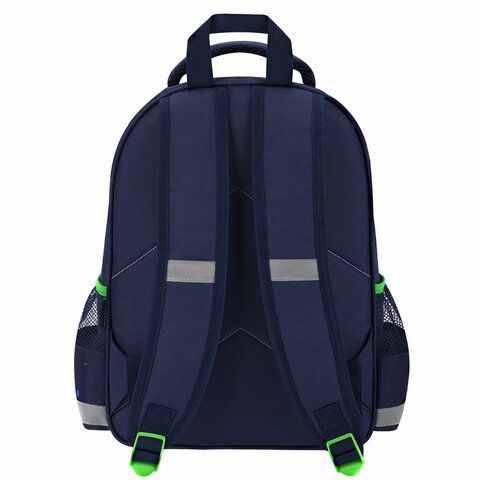 Рюкзак ПИФАГОР SCHOOL, 1 отделение, 3 кармана, Football match, 38x28х14 см, 273171
