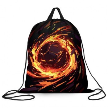 Мешок для обуви BRAUBERG KIDS, с петлей, 42х34 см, Fire split, 273436