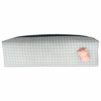 Пенал ЮНЛАНДИЯ ЮНИОР, 1 отделение, полиэстер, аппликация, Piggy, 20х6х4 см, 273804