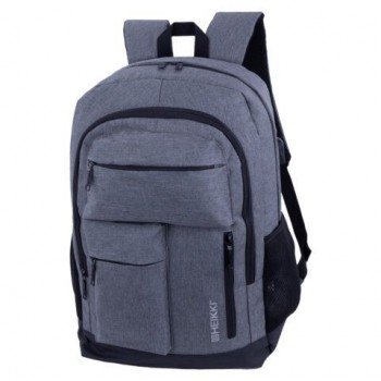 Рюкзак HEIKKI CONCORDANCE (ХЕЙКИ) универсальный, отделение для ноутбука, серый, 47x32x15 см, 273891