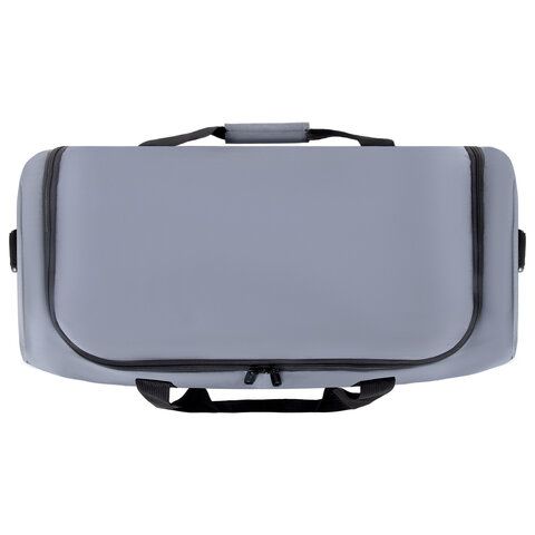 Сумка спортивная HEIKKI MOVE RENOWNED (ХЕЙКИ) отделение для обуви, серая, 28x51x26 см, 273910