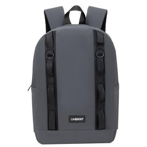 Рюкзак HEIKKI CHARACTER (ХЕЙКИ) универсальный, эргономичный, серый, 43х31х13 см, 273917