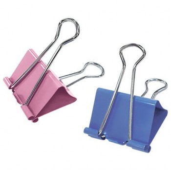 Зажимы для бумаг STAFF 24 шт. ECO, КОМПЛЕКТ 12 шт, 32 мм, на 140 листов, цветные, картонная коробка, 274039