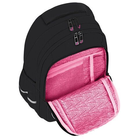 Рюкзак BRAUBERG INTENT, 2 отделения, 4 кармана, "Peering cat", 39х27х14 см, 274396