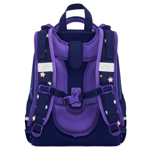 Ранец BRAUBERG ORIGINAL, 2 отделения, с брелком, "Dreaming fox", 38х29х16 см, 274404