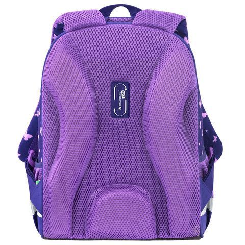 Ранец BRAUBERG KIDS START, 1 отделение, 2 кармана, "Chilling fox", 35х26х13 см, 274407