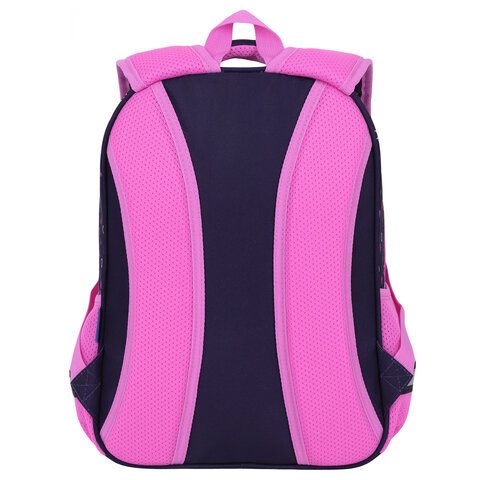 Рюкзак BRAUBERG PROFI, 2 отделения, с брелком, "Lonely cat", 36х27х19 см, 274415