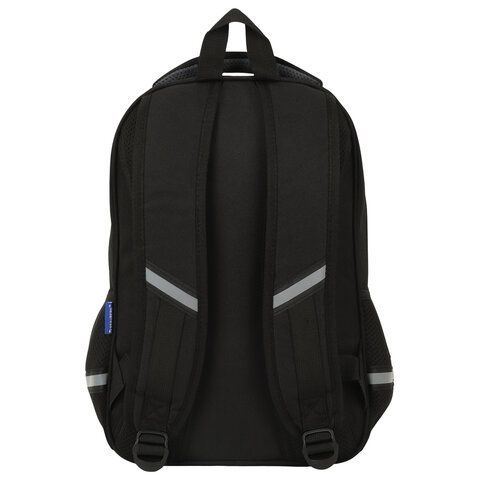 Рюкзак BRAUBERG PROFI, 2 отделения, с брелком, "Leather ball", 3D-панель, 36х27х19 см, 274416