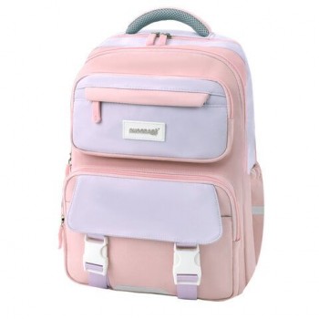 Рюкзак SNOOBAG (СНУБЭГ) PROACTIVE, 2 отделения, 7 карманов, Delicate, сиреневый, 40х29х17 см, 274446