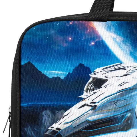 Папка на молнии с ручками BRAUBERG KIDS А4, 1 отделение, полиэстер, 80 мм, "Space conqueror", 274515