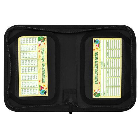 Пенал BRAUBERG KIDS, 1 отделение, 2 откидные планки, 21х14 см, "Neon sword", 274546