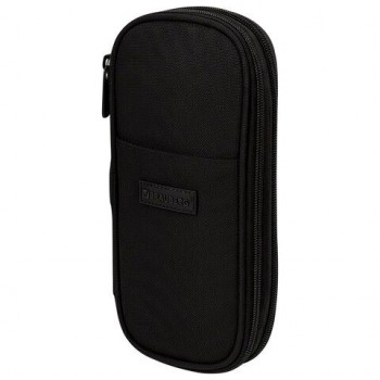 Пенал-трансформер BRAUBERG, полиэстер, 22х10х3 см, "Black", 274609