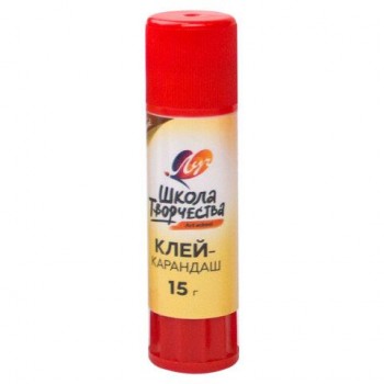 Клей-карандаш ЛУЧ 48 шт. "Школа творчества", 15 г, PVP основа, 29С 1736-08