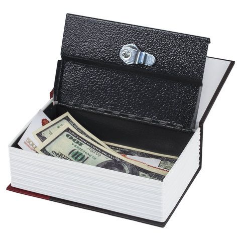 Сейф-книга К. Маркс &quot;Капитал&quot;, 55х115х180 мм, ключевой замок, BRAUBERG, 291049
