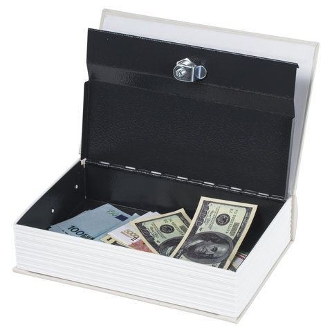 Сейф-книга &quot;ФИНАНСИСТ&quot;, 60х170х240 мм, ключевой замок, BRAUBERG, 291057