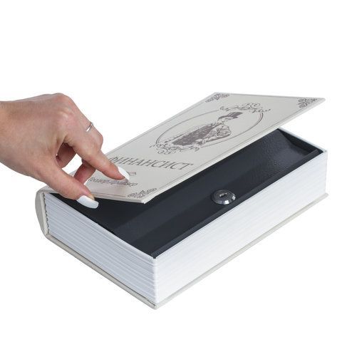 Сейф-книга &quot;ФИНАНСИСТ&quot;, 60х170х240 мм, ключевой замок, BRAUBERG, 291057