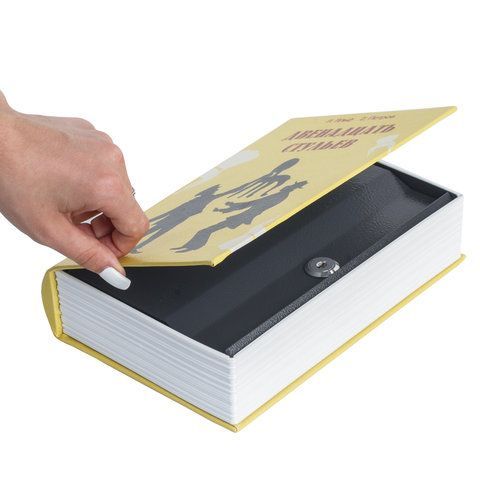 Сейф-книга &quot;12 стульев&quot;, 60х170х240 мм, ключевой замок, BRAUBERG, 291058