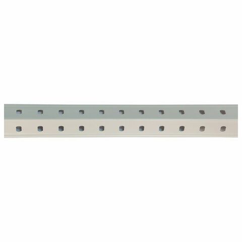 Стеллаж металлический BRABIX "MS Plus-200/40-5", 2000х1000х400 мм, 5 полок, регулируемые опоры, 291109, S241BR164502
