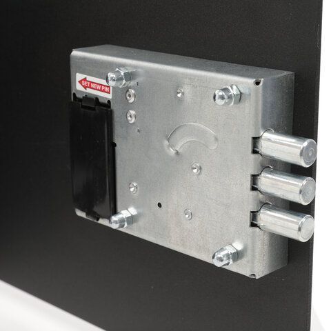 Сейф мебельный BRABIX &quot;SF-200EL&quot;, 200х310х200 мм, электронный замок, черный, 291145, S103BR211214