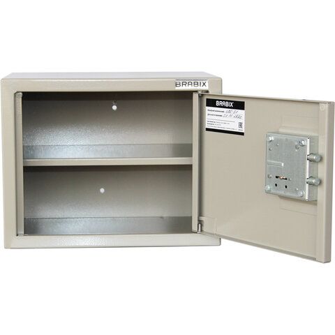 Шкаф металлический для документов BRABIX &quot;KBS-01&quot;, 260х330х260 мм, 5,5 кг, сварной, 291150