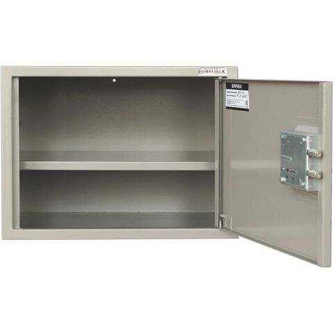 Шкаф металлический для документов BRABIX &quot;KBS-02&quot;, 320х420х350 мм, 9,6 кг, сварной, 291151