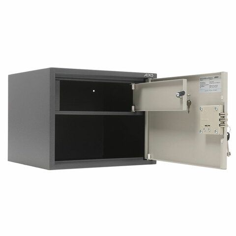 Шкаф металлический для документов AIKO &quot;SL-32Т&quot; ГРАФИТ, 320х420х350 мм, 11 кг, S10799030502