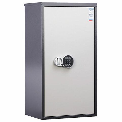 Шкаф металлический для документов AIKO &quot;SL-87ТEL&quot; ГРАФИТ, 870х460х340 мм, 21 кг, S10799090902