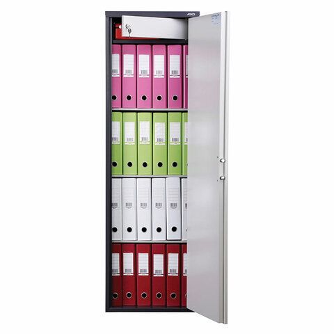 Шкаф металлический для документов AIKO &quot;SL-150ТEL&quot; ГРАФИТ, 1490х460х340 мм, 32 кг, S10799150902